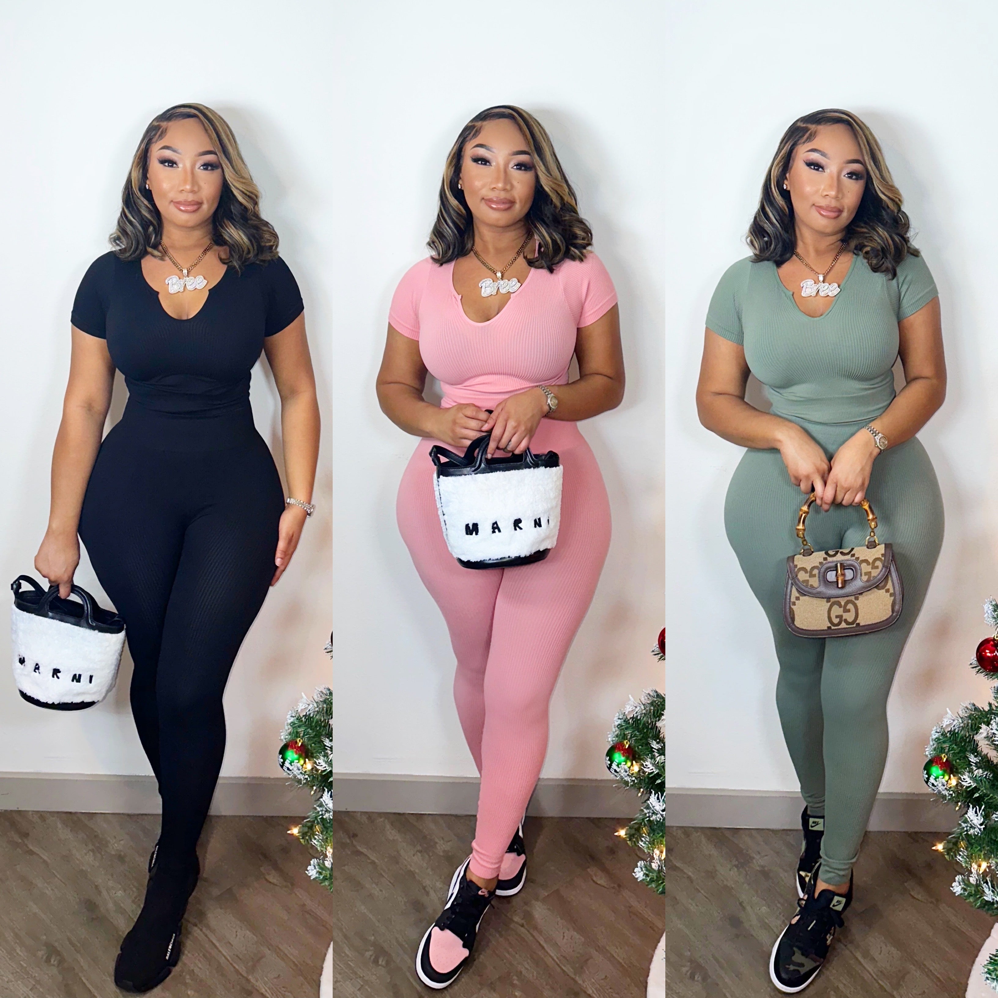 Simple & Sassy Set - Olive