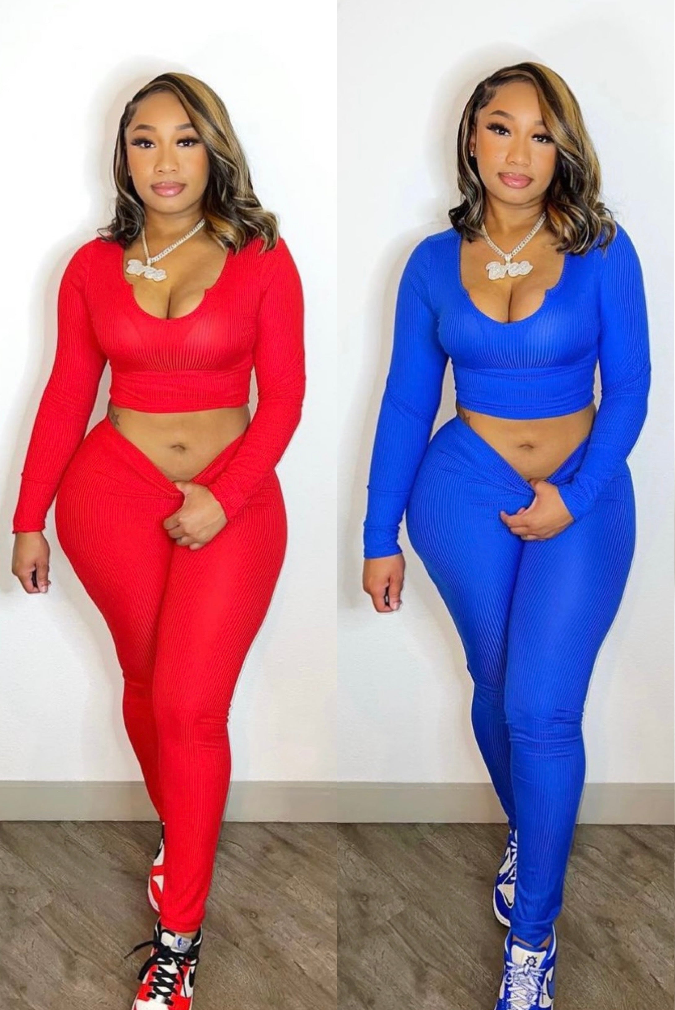Ribbed 2pc Set