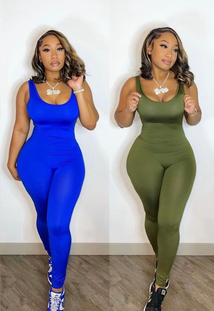 Painted On Jumpsuit