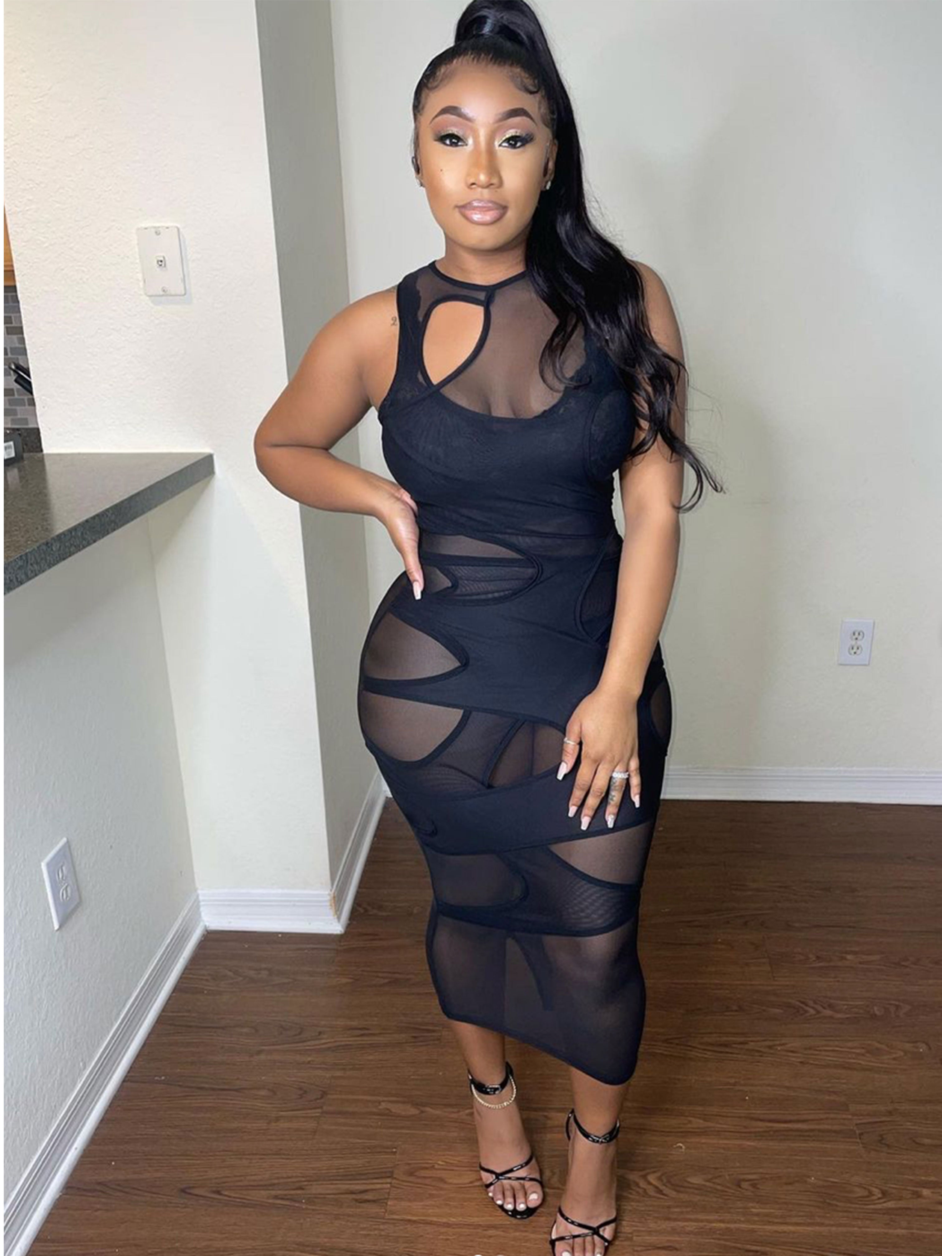 Dark Web Dress
