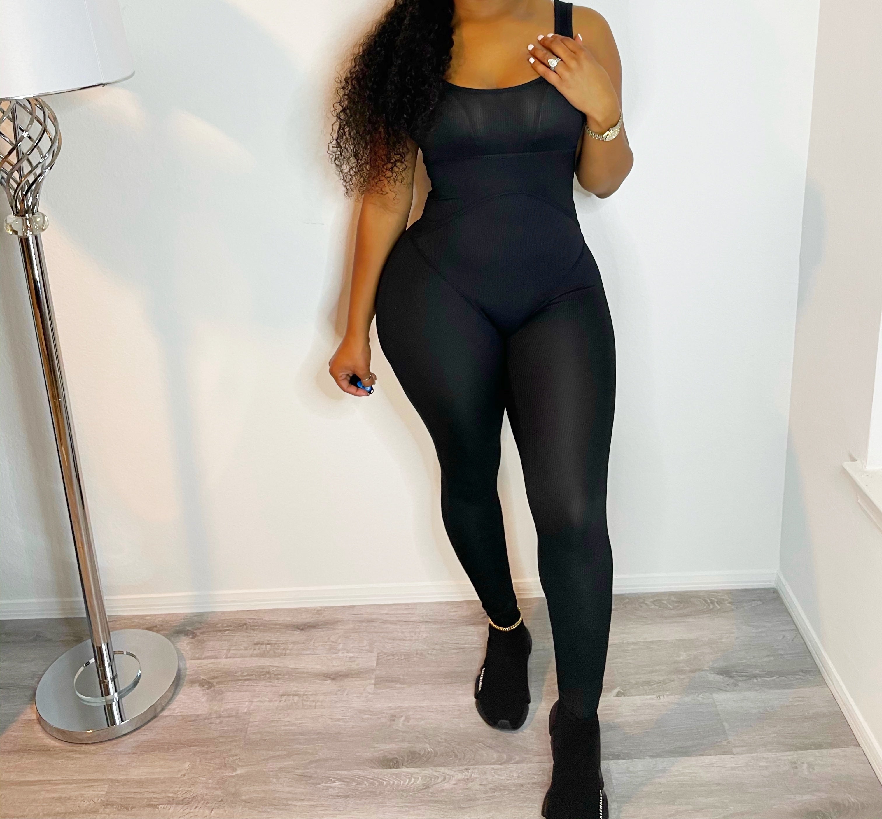 Black Bonnie Jumpsuit