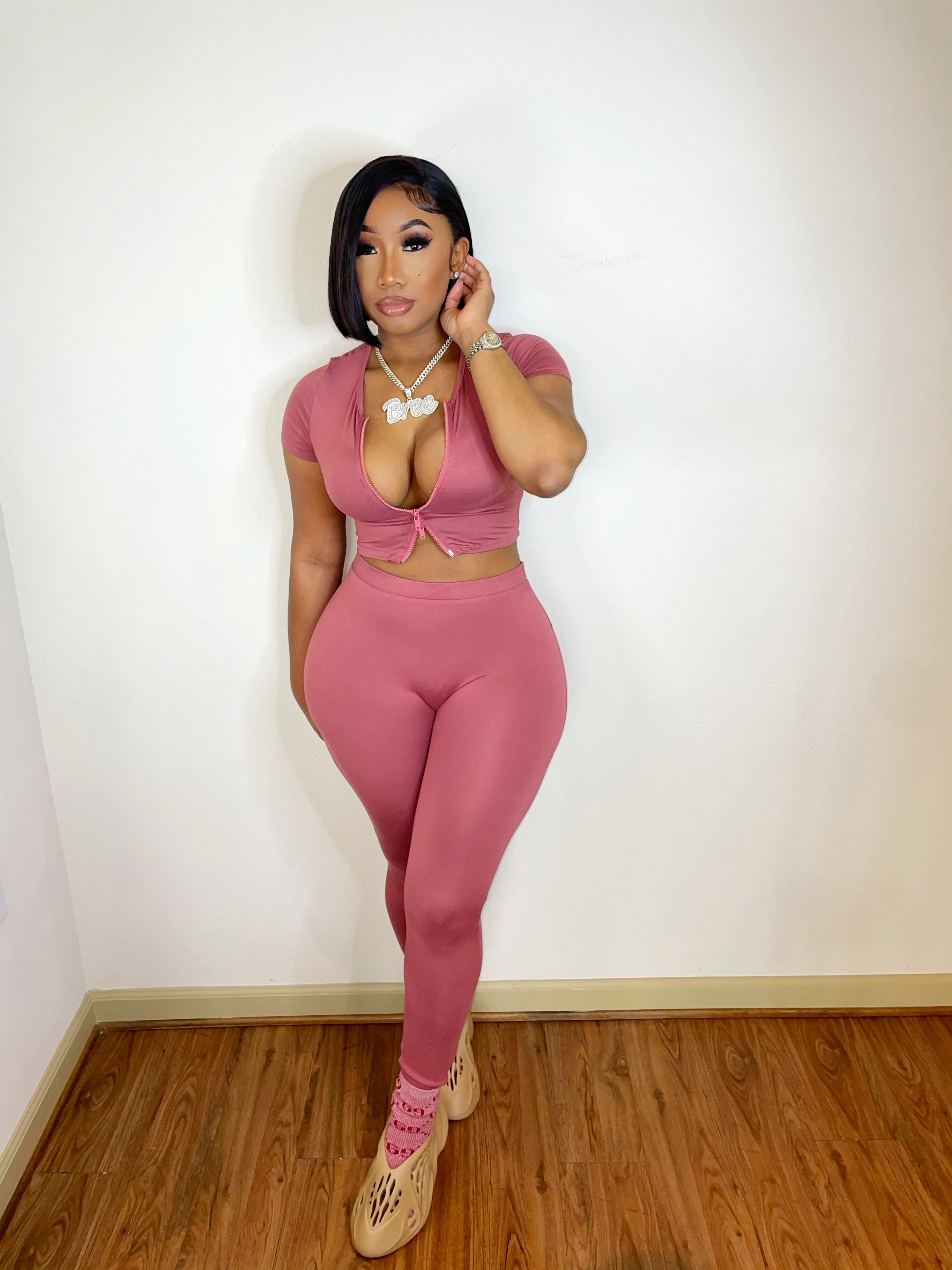 Take It Easy “Mauve” 2pc Set