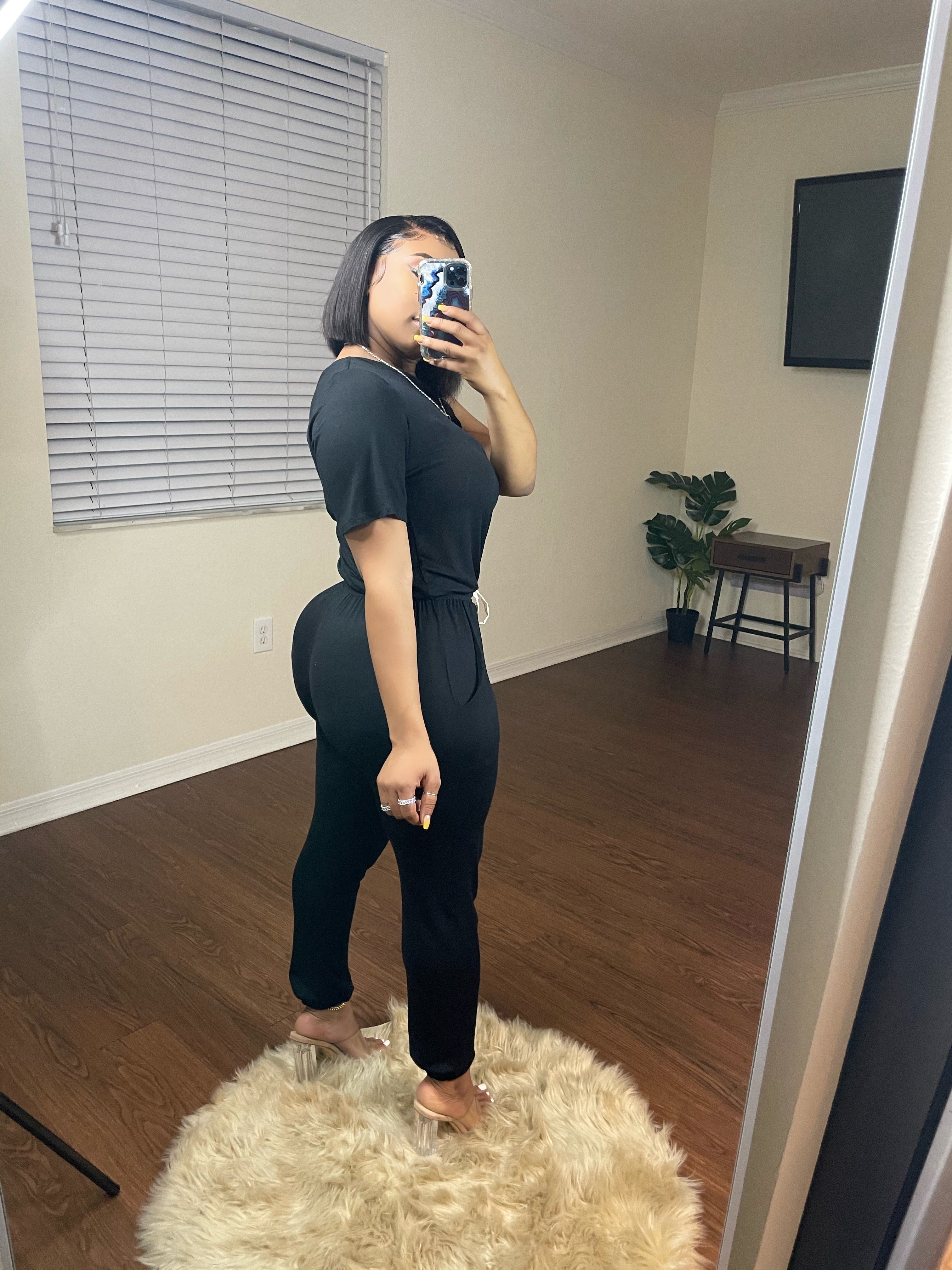 Black “Chill” Jumpsuit | chinoscloset | Shop Online Latest Clothes & Fashion