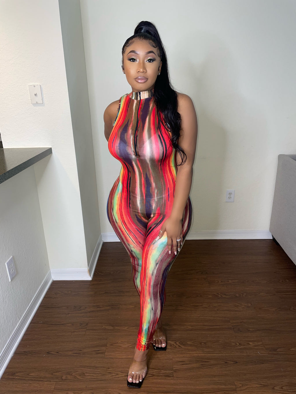 Watercolor Ways Jumpsuit | chinoscloset | Shop Online Latest Clothes & Fashion