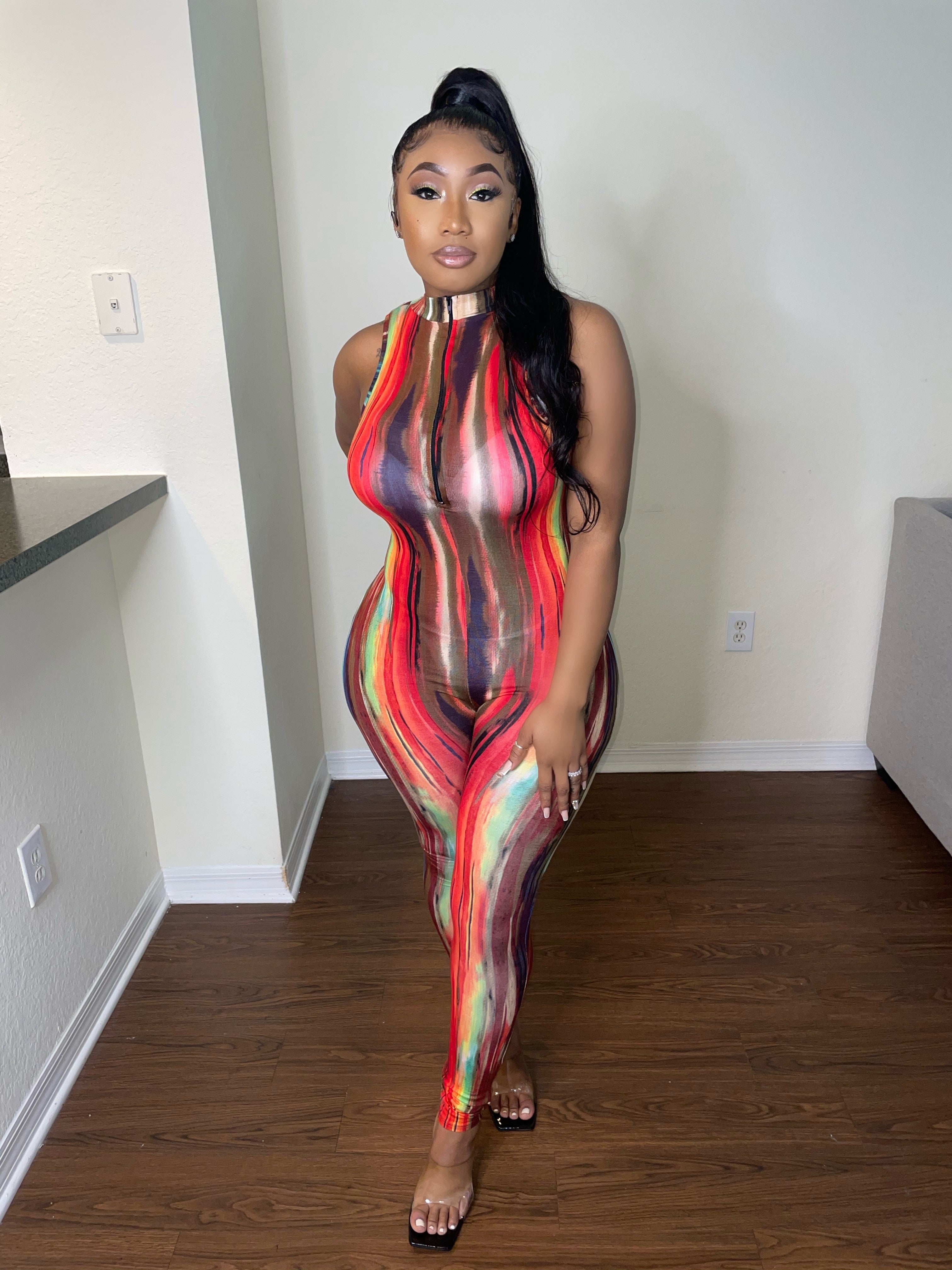 Watercolor Ways Jumpsuit | chinoscloset | Shop Online Latest Clothes & Fashion