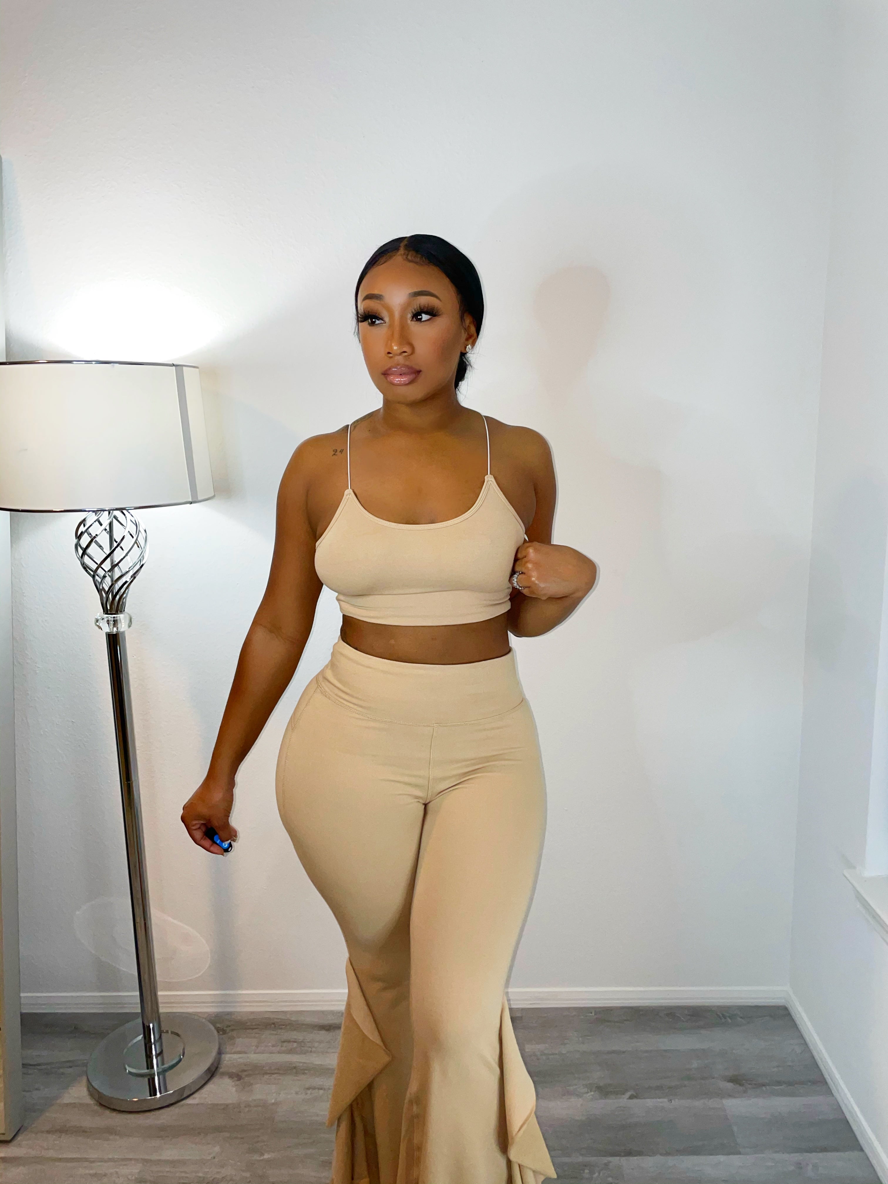 Là Nudist Two-Piece Set