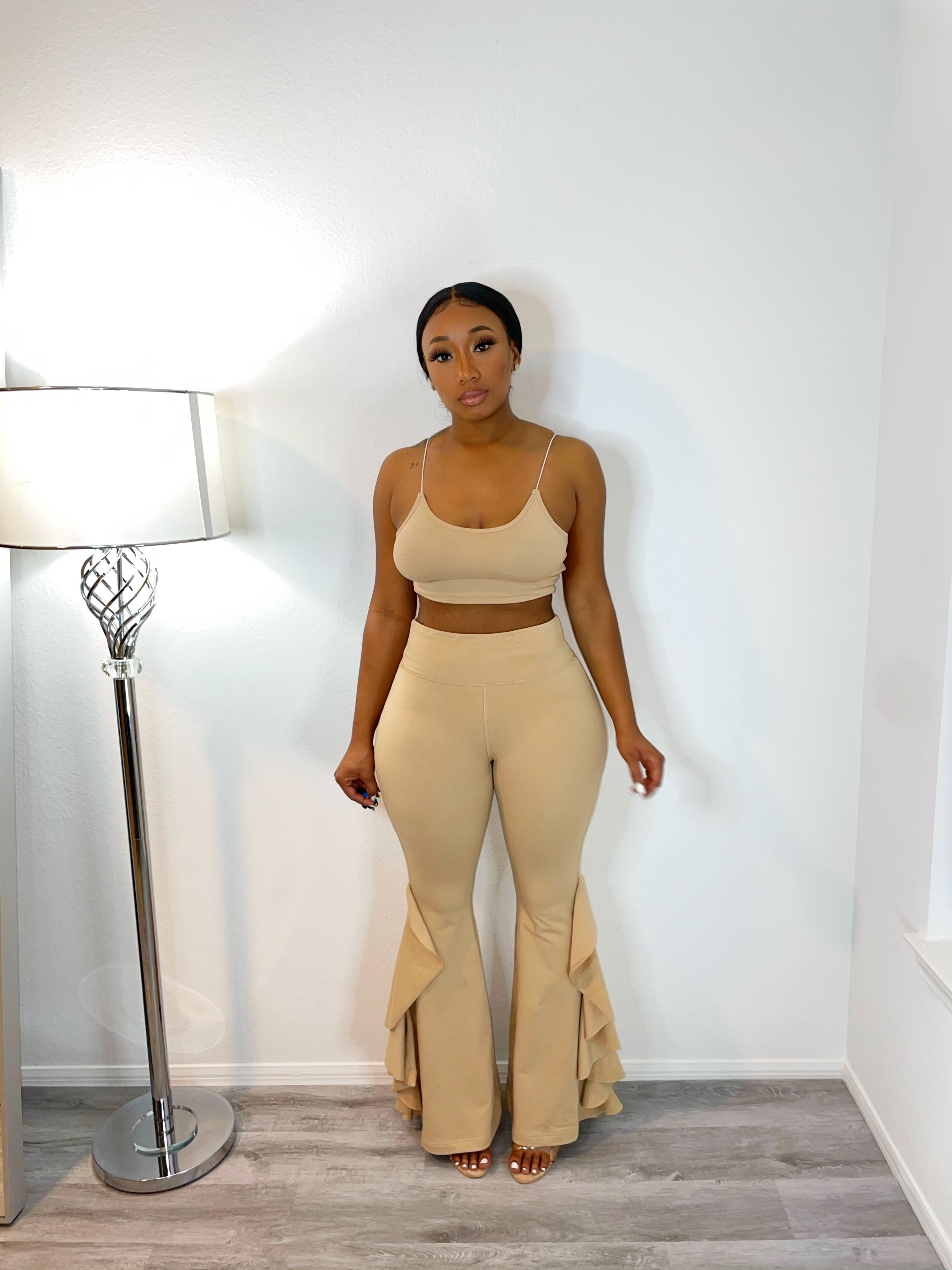 Là Nudist Two-Piece Set