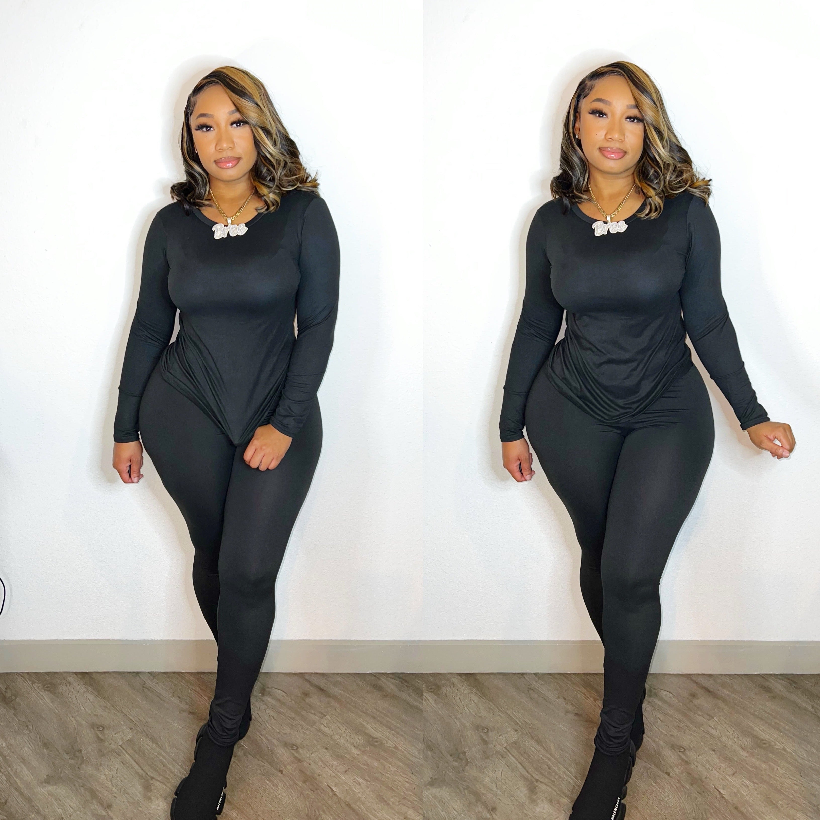 So Soft Black 2pc Set