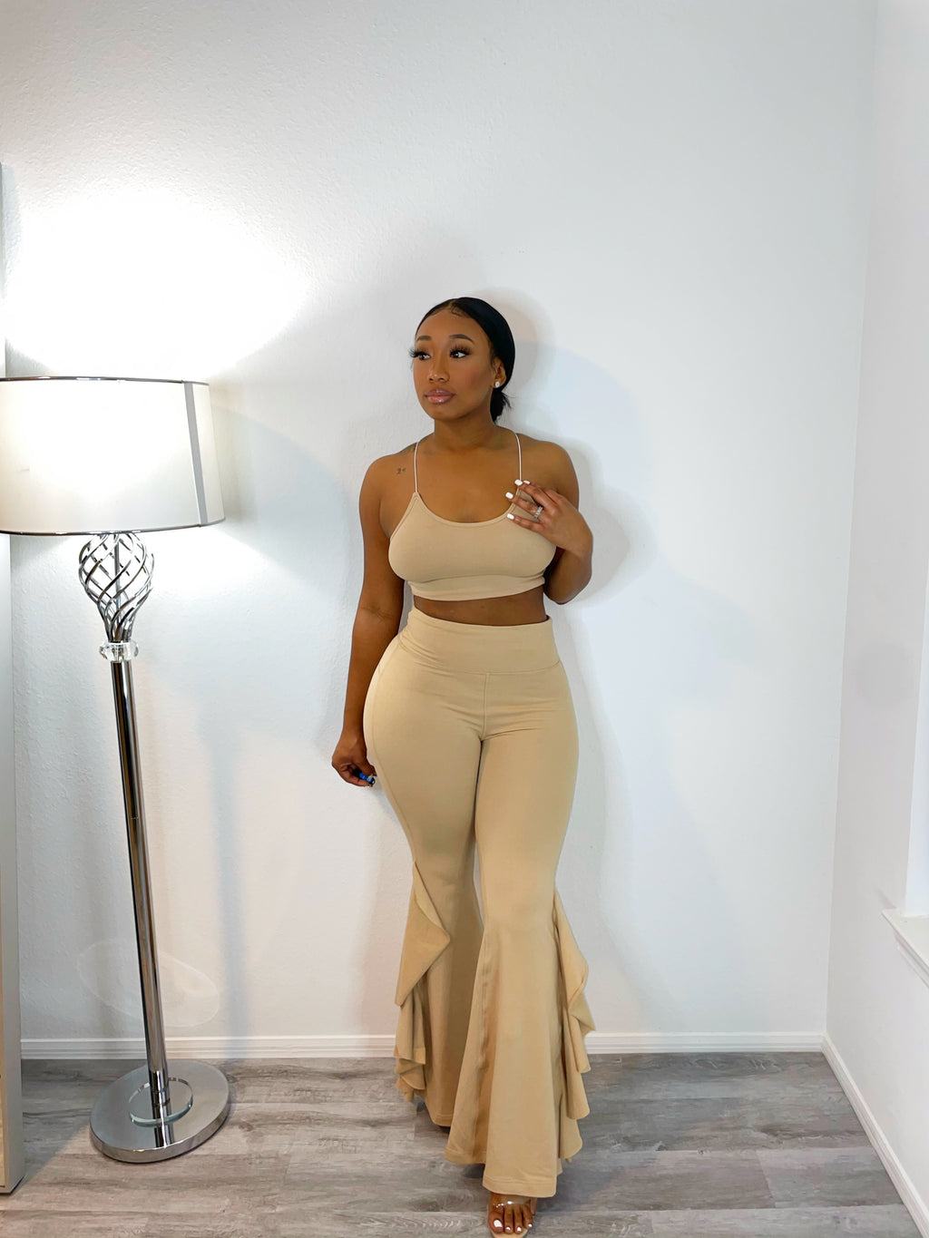 Là Nudist Two-Piece Set